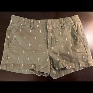 Francesca’s collection cactus shorts